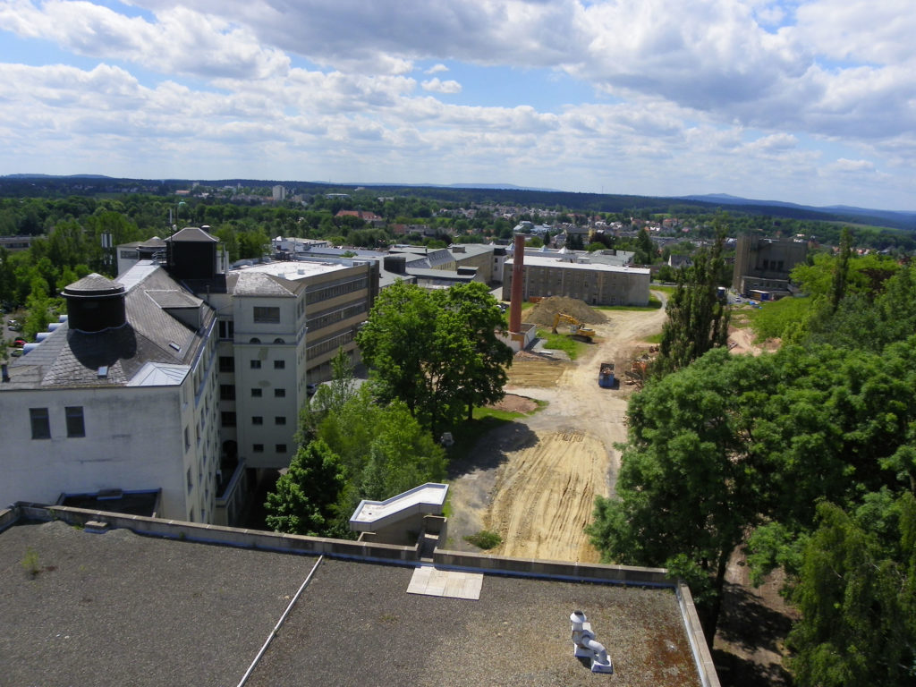 Abriss Hutschenreuther Fabrik Selb