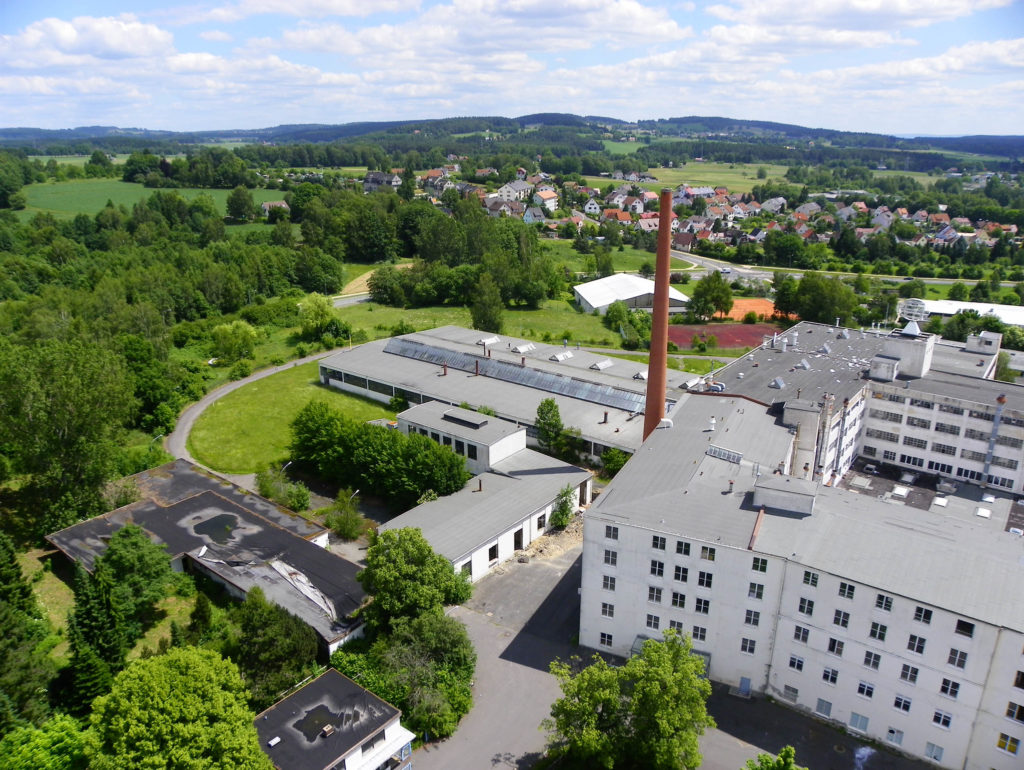 Abriss Hutschenreuther Fabrik Selb