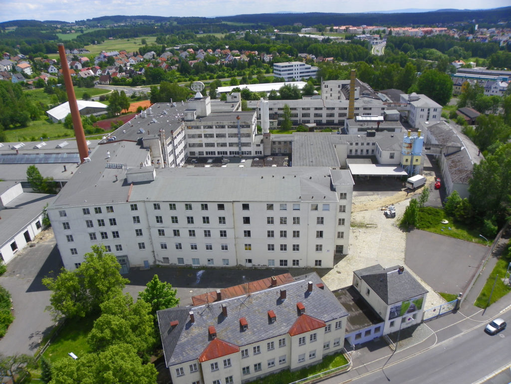 Abriss Hutschenreuther Fabrik Selb
