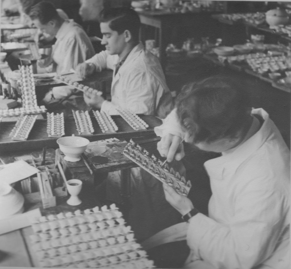 Produktion Porzellanfabrik Paul Müller Selb