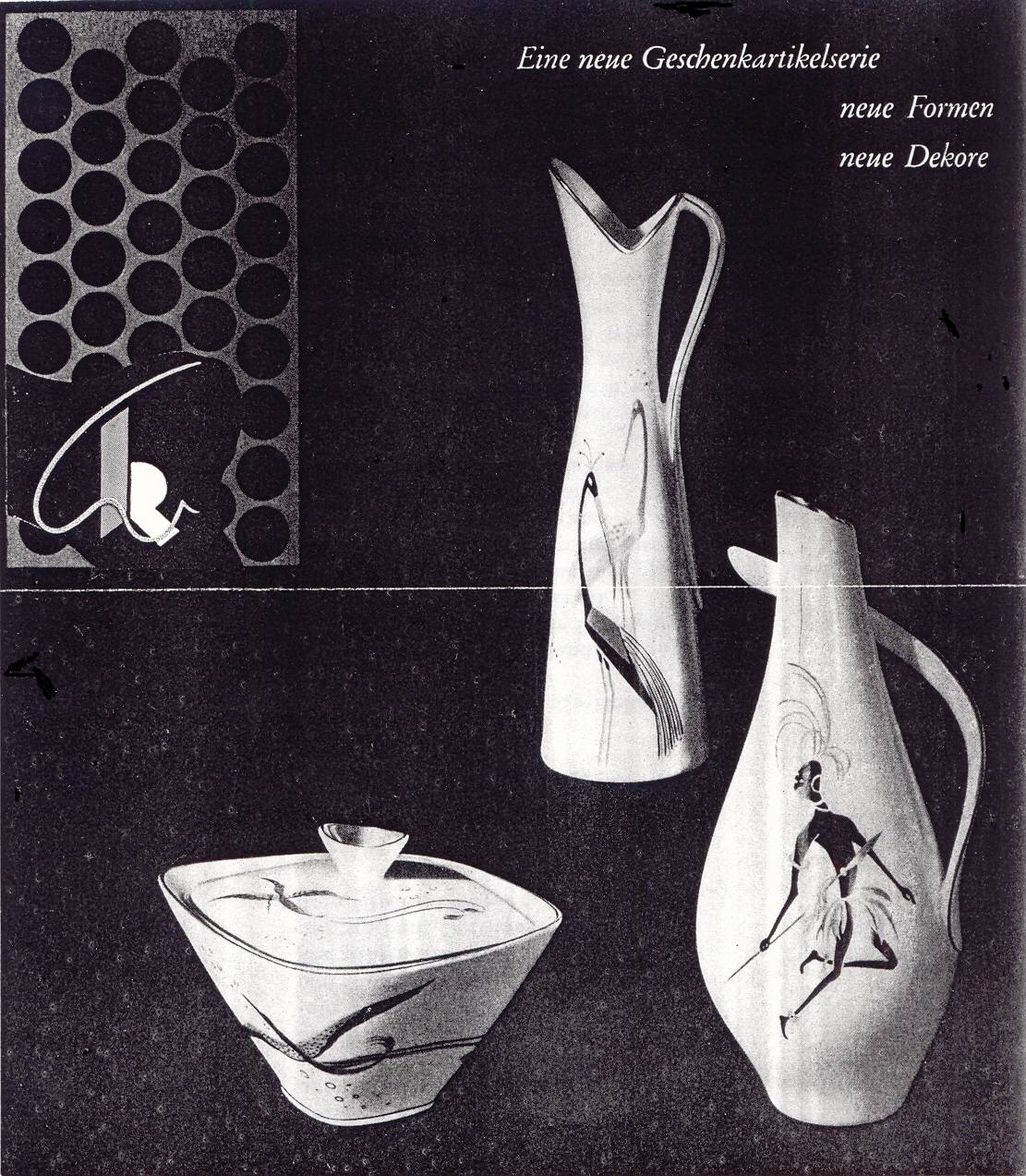 Edelstein Porzellan Küps – Fabrikaufnahme 1957