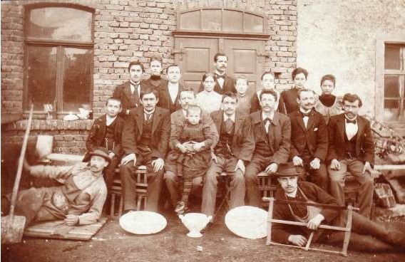 Porzellanmanufaktur Parbus – historisches Bild