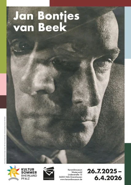 Plakat Jan Bontjes van Beek – Keramikmuseum Westerwald